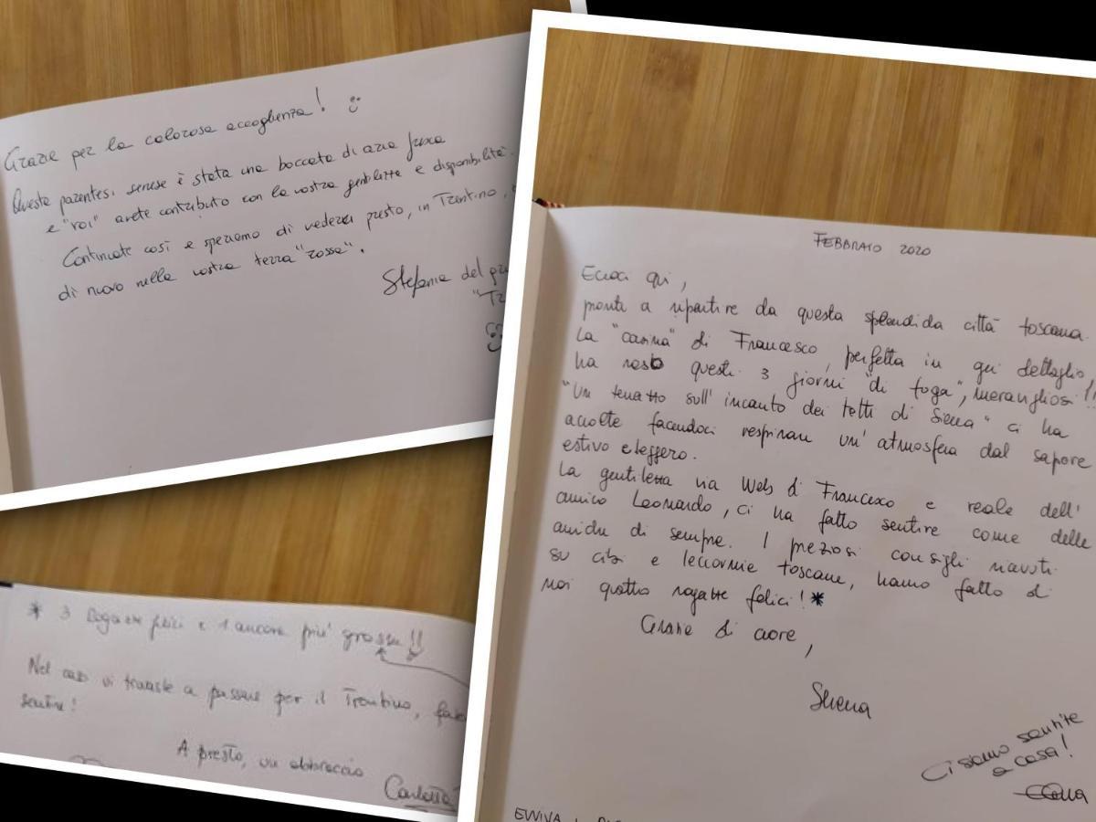 Un Terrazzo Sulla Magia Apartman Siena Kültér fotó